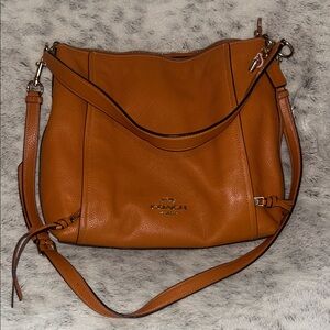 Coach Brown Leather Shoulder Bag